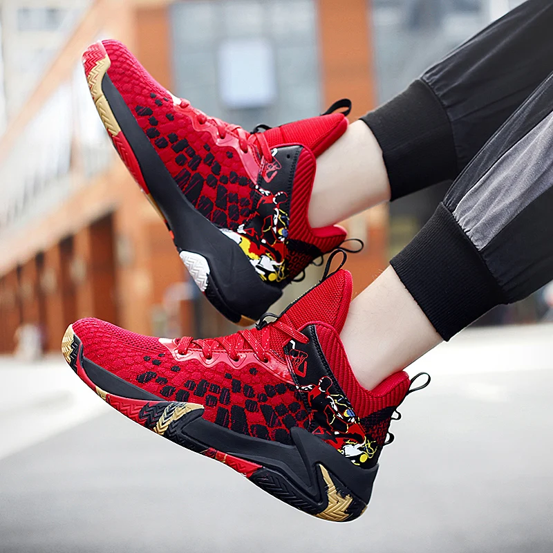 Оригинальные Нескользящие баскетбольные кроссовки для мужчин Air Shock уличные