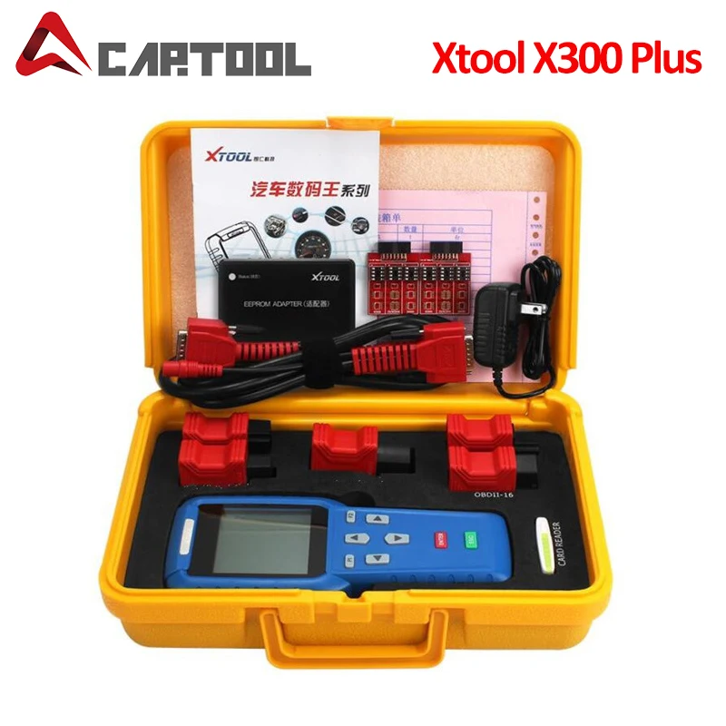 Оригинальный программатор автомобильных ключей XTOOL X300 Plus диагностика двигателя