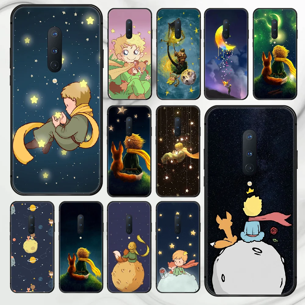 Чехол для телефона The Little Prince and the fox чехол 1 + Oneplus 5T 6 6T 7 7T 8 8T Pro Черный Модный 3D