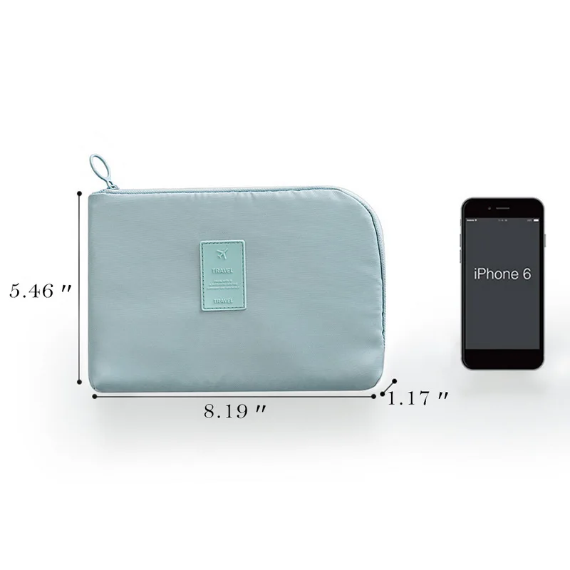 

Travel Storage Portable Digital Accessories Gadget Devices Organizer USB Cable Charger Storage Case Travel Cable Organizer Bag