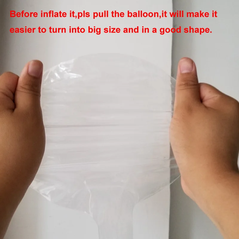 20 дюймовый прозрачный надувной шар из ПВХ надувные игрушки для украшения свадьбы