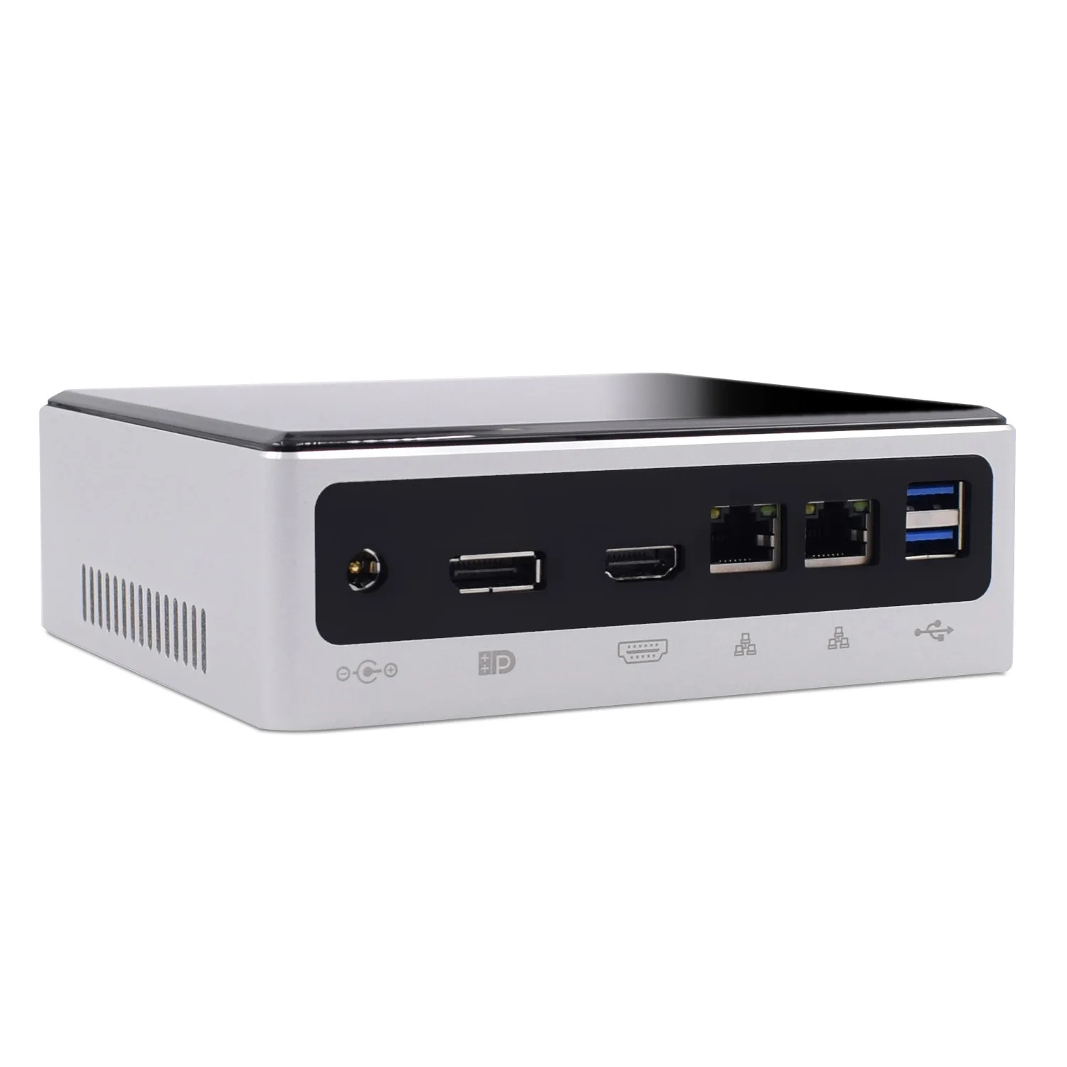 

New Fan cooling Mini PC Core i5 10210U i7 10510U Mini Computer PCIE Portable nettop pc