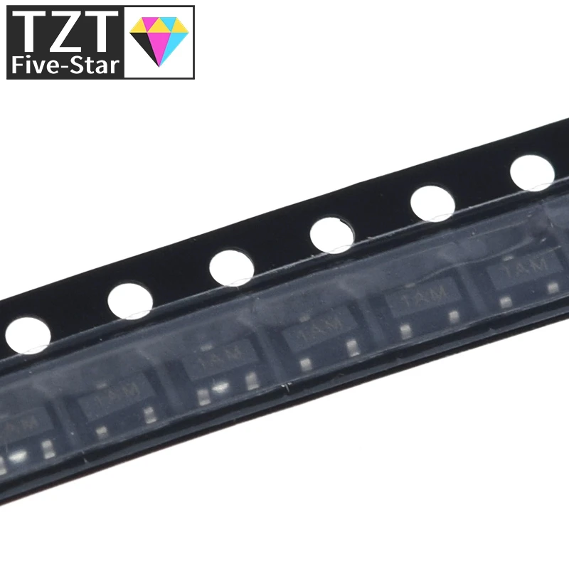 Новый транзистор MMBT3904 SOT23 100 SOT 2N3904 SMD SOT-23 1AM 3904 шт. | Электронные компоненты и