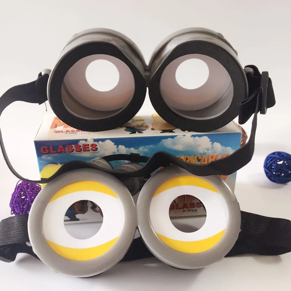 Принадлежности для вечеринки с миньонами очки на день рождения фестивали