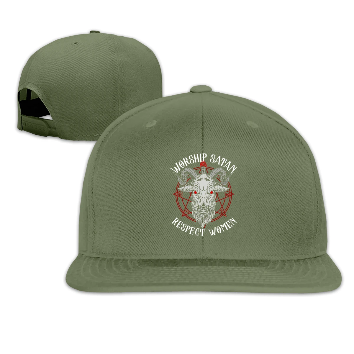 

Satanic Goat Head men woman's Fashionable breathable Baseball Cap