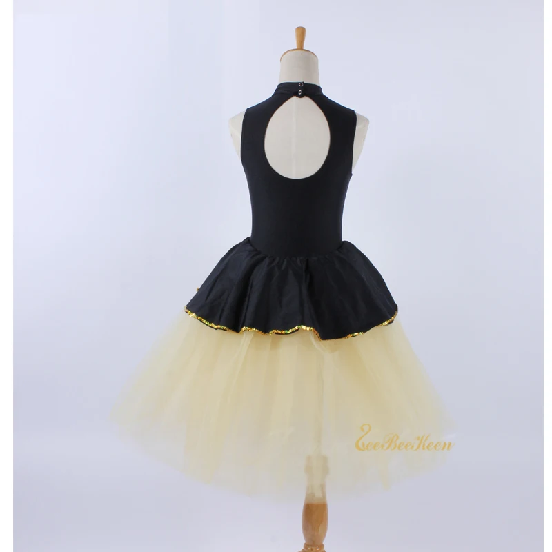 Балетное платье для девочек без рукавов с кружевами | Тематическая одежда и