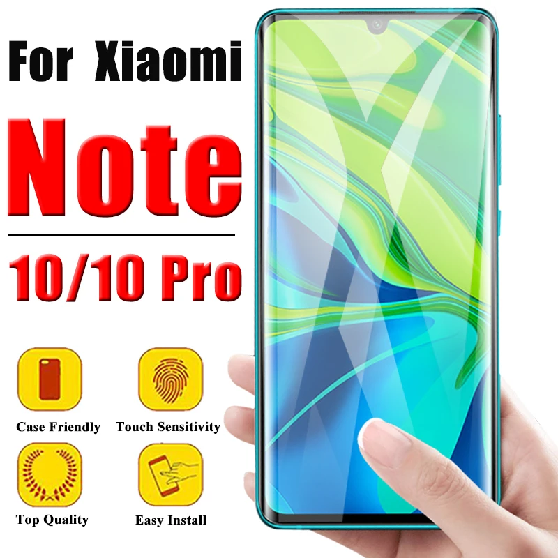 Note10 чехол для Xiao mi Ksio Note 10 Pro 10Note 10Pro Xao Xia защитный телефона Xaio Bumper glass| |