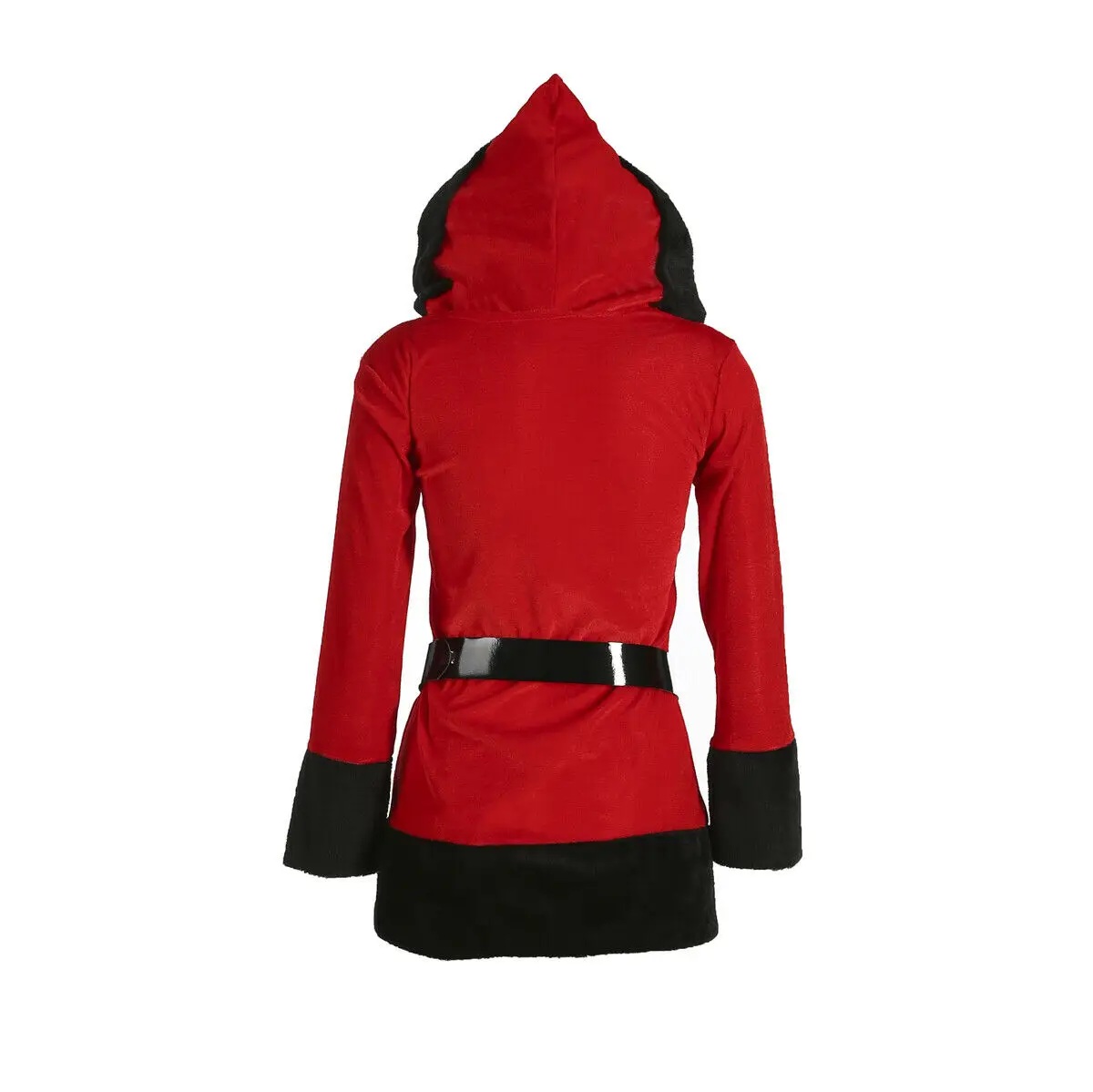 Сексуальный женский Рождественский костюм Санты С v-образным вырезом нарядные