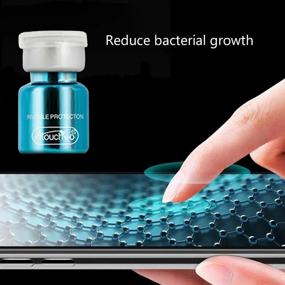 1/2 шт. 4 мл нано жидкое стекло Защита экрана олеофобное покрытие пленка