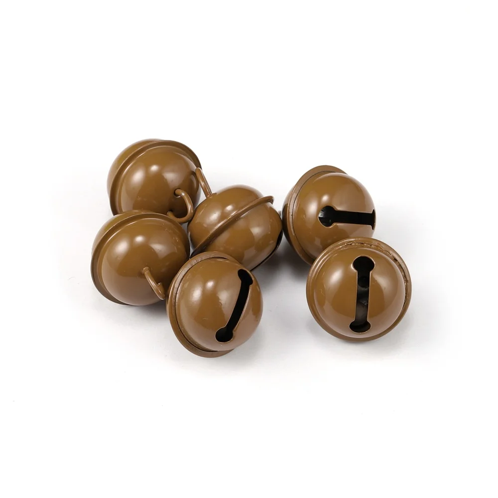 

6 шт., колокольчики из алюминия, свободные бусины, Рождественский колокольчик, подвеска-колокольчик для домашних животных, вечерние украшения/Аксессуары для рукоделия