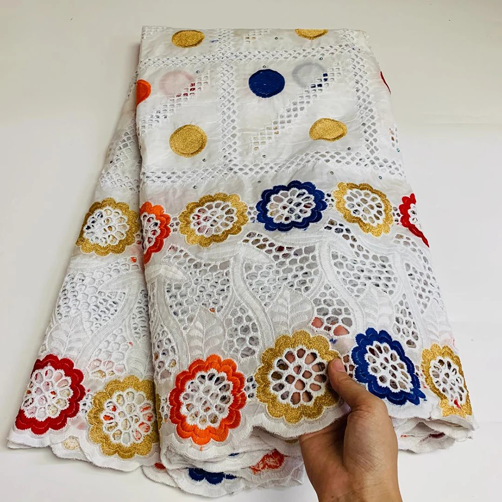 

New Arrivals African Guinea Brode Bazin Riche Fabric Brocade Dresses Clothes For Women Embroidery Stones French High Quality 5Y