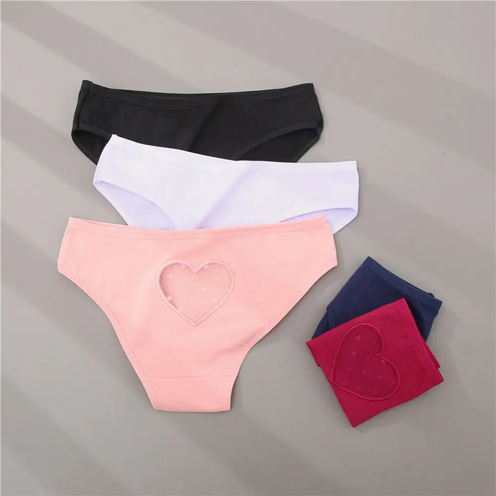 

Women's Sexy Panties Lingerie Thong Panties Underpants Hollow Heart Underwear Lingerie Pants Intimate Ladies Low-Rise