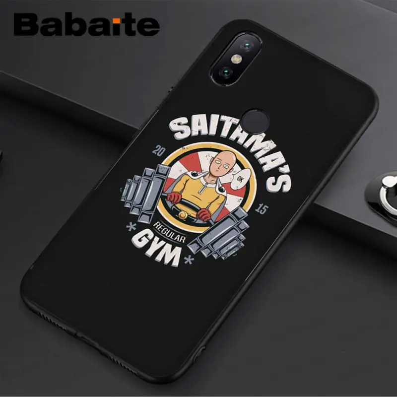 One punch man пользовательские фото мягкий чехол для телефона redmi 5plus 5A 6pro 4X note5A note6pro note7