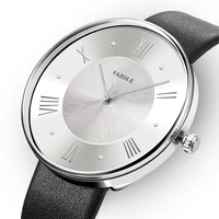 yazole 2021 new mens watches fashion wristwatch men clock waterproof quartz leather strap casual business male watch hot sale