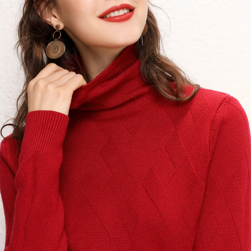 Sweater Female 2021 Autumn Winter Cashmere Knitted Women Sweaters And Pullovers Tricot Jersey Jumper Pull Femme | Женская одежда