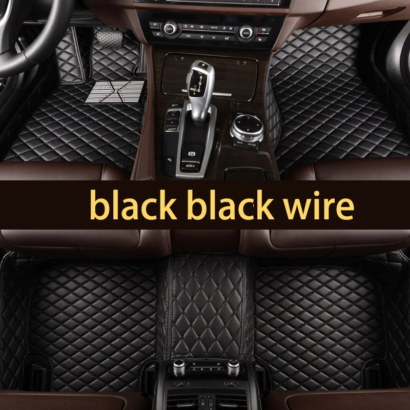 

for BMW M2 M3 M4 car styling leather car interior floor mat 2014 2015 2016 2017 2018 2019 rug carpet accessories
