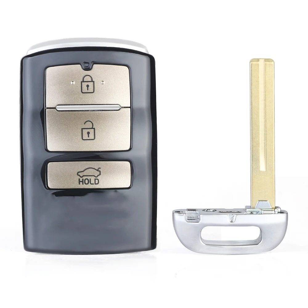 

KEYECU OEM Smart Remote Control Car Key With 3 Buttons 433.92MHz NCF2951X/ Hitag 3/ 47 Chip - FOB for Kia Cadenza 95440-F6100