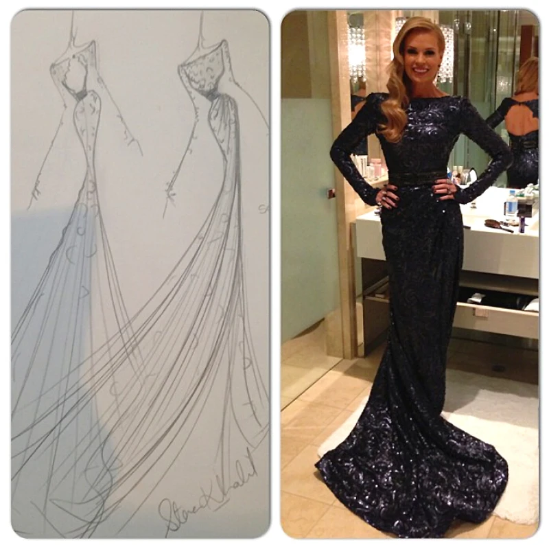 

Элегантное официальное платье с длинным рукавом и шлейфом, сексуальное платье с открытой спиной и блестками, свадебные платья подружки нев...