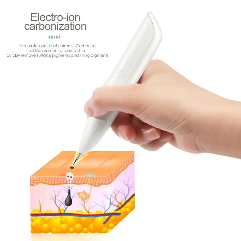 

Plasma Pen Mole Removal Pens Dark Stain Remover Skin Point Tattoo Care Label Beauty Pen Skin Wart Skin Care Tool Removal M3F4