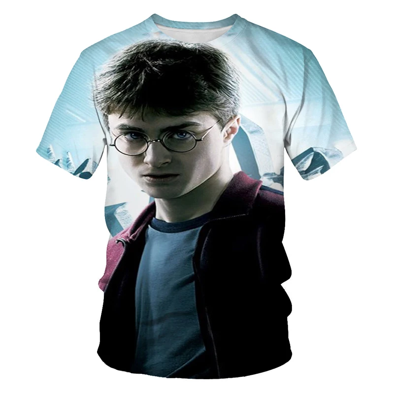 

New 2021 popular men's cotton leisure sports short sleeve personalized movie character design women's fashion summer T-shirt 3D