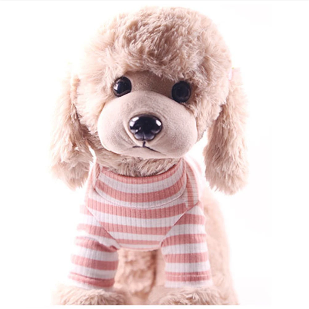 Осенне летняя эластичная хлопковая одежда для щенков котят пальто французского