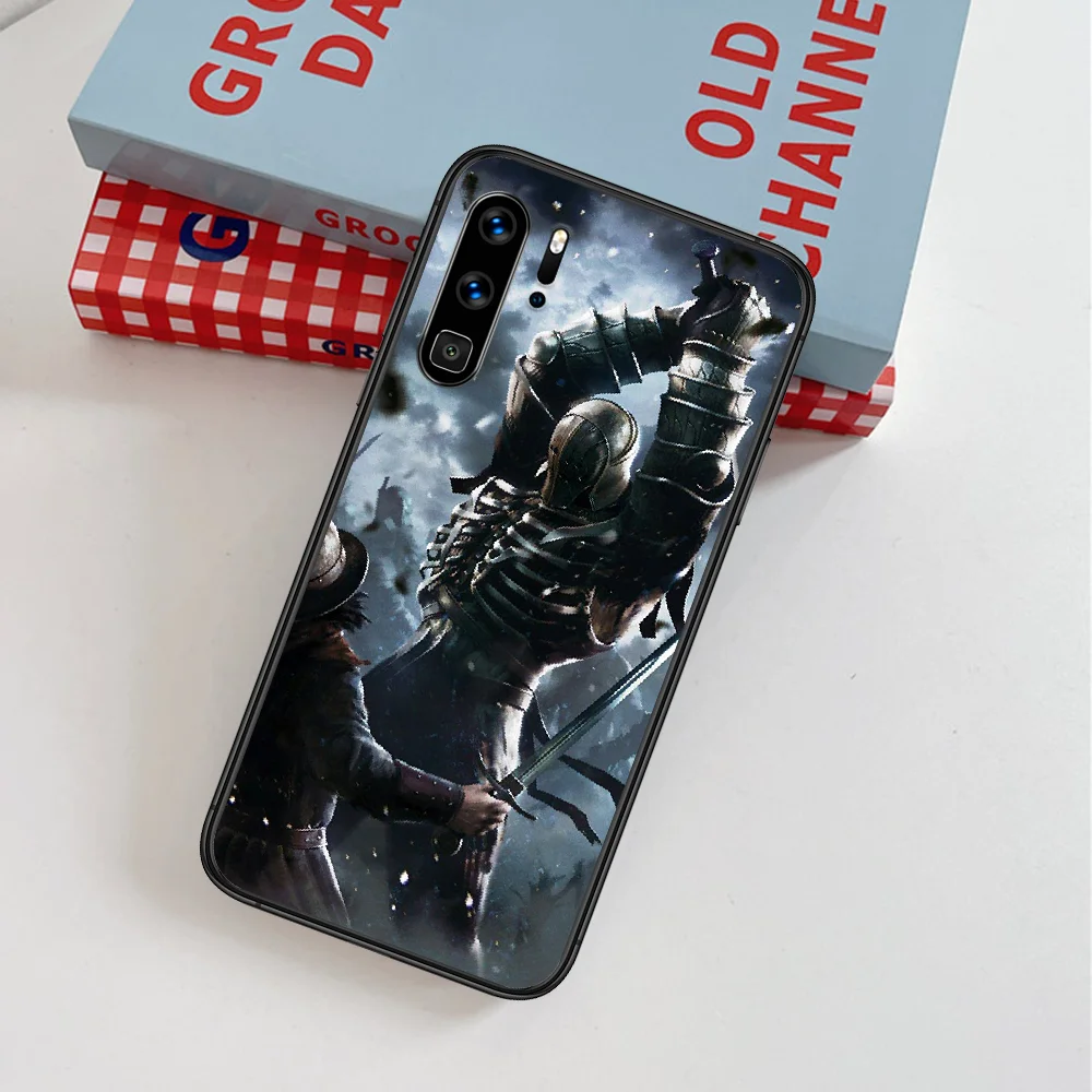 

Witchers Geralt Game Phone Case For Huawei P Mate Smart 10 20 30 40 Lite Z 2019 Pro black Etui Soft Waterproof Fashion Back Tpu