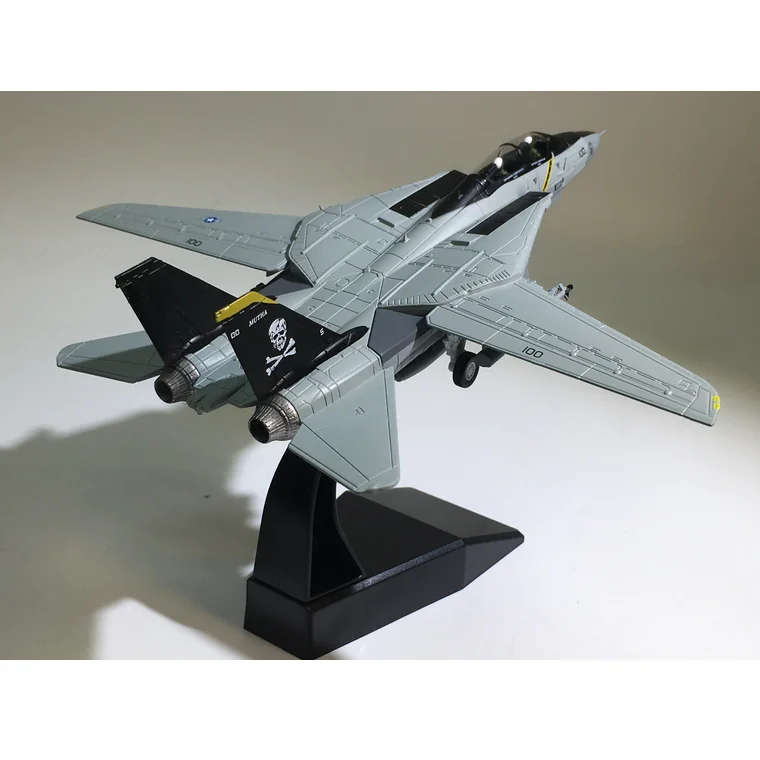 1/100 военная модель игрушки F14 Tomcat F-14A/B AJ200 VF-84 истребитель литой металлический самолет модель самолета для коллекционирования