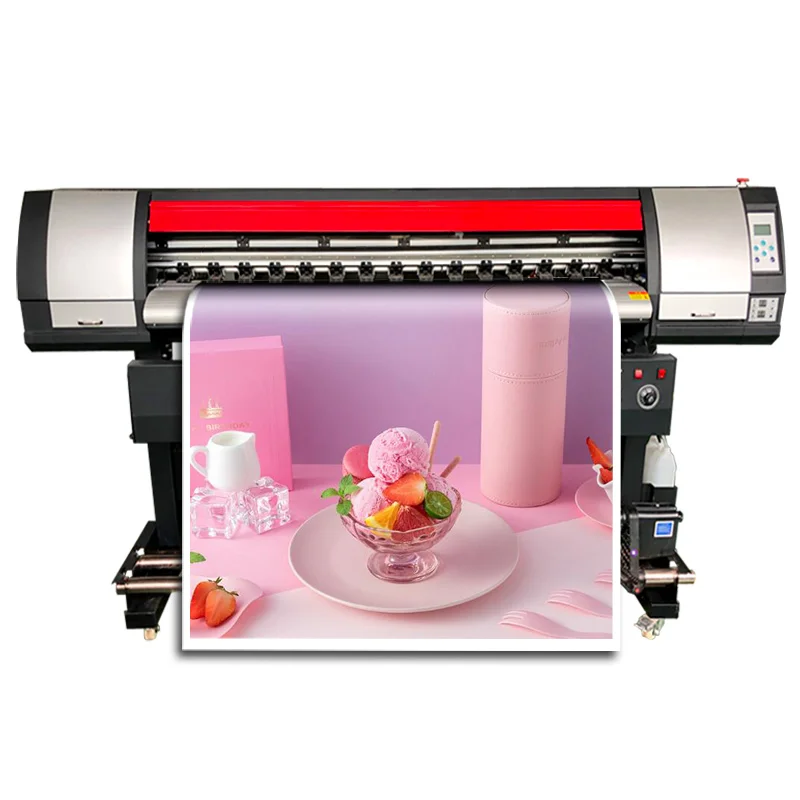 Wide Format Printer Eco Solvent 1.6m Digital Inkjet Roll to Roll Printing Machine Vinyl Sticker Plotter Printer XP600