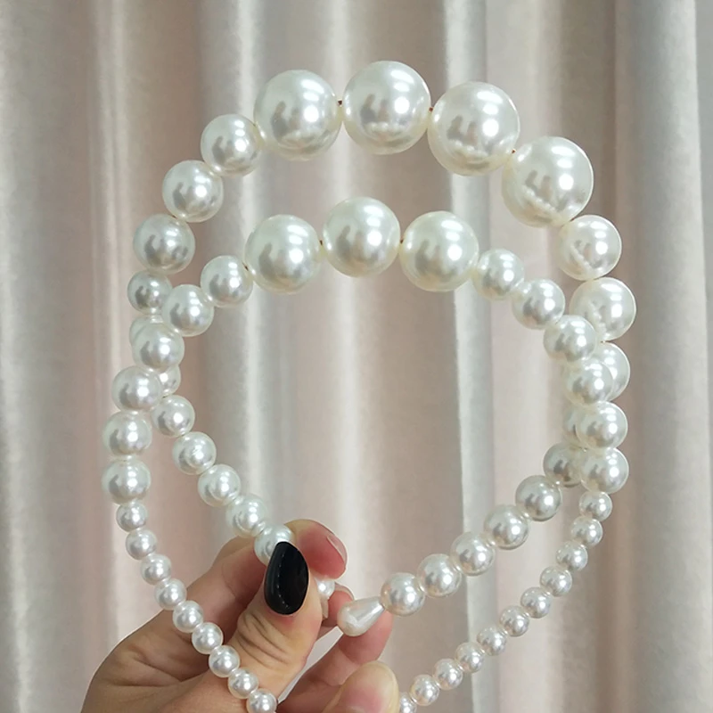 

24 Styles Fashion Simulation Perle Hair Haar Zubehr Fr Frauen Koreanische Bowknot Gold Lnette Stirnbnder Hochzeit Schmuck 2021