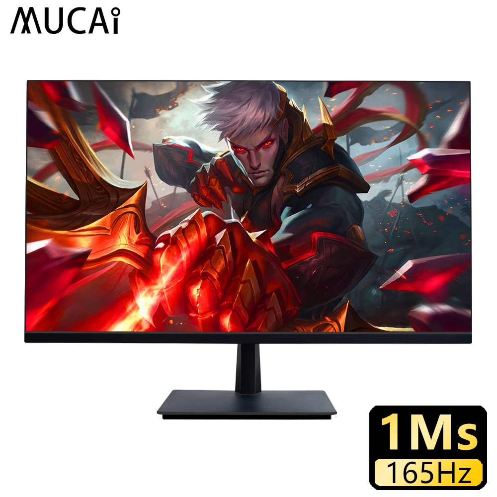 Beste Mucai 27 Inch Pc Monitor 144Hz Ips Lcd Display Hd Desktop Gaming Computer Scherm Flat Panel Hdmi/Dp