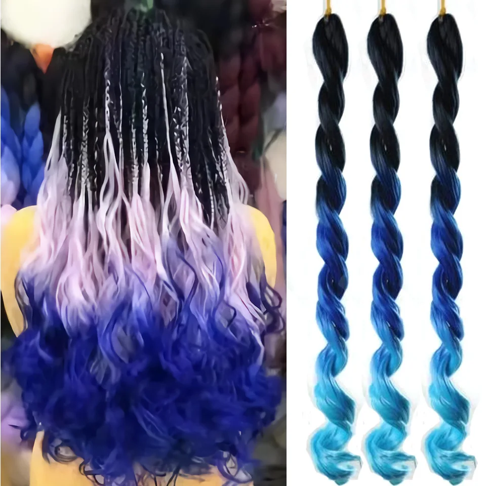 WEILAI 20 дюймов оплетка наращивание волос гигантский большая волна Плетение