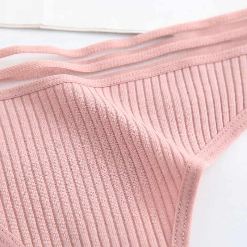 

New Women's Underwear Panties Cotton Sexy Thong Soft Low-waist G-String Breathable Comfortable Fashion Lingerie