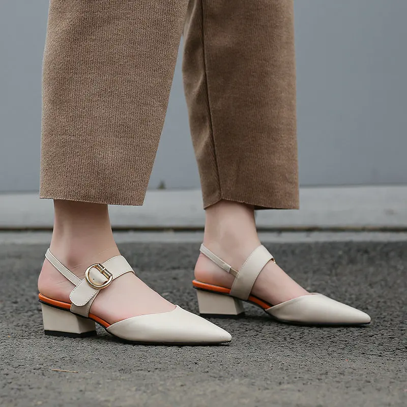 Женские летние босоножки цвет черный абрикосовый сандалии гладиаторы с закрытым