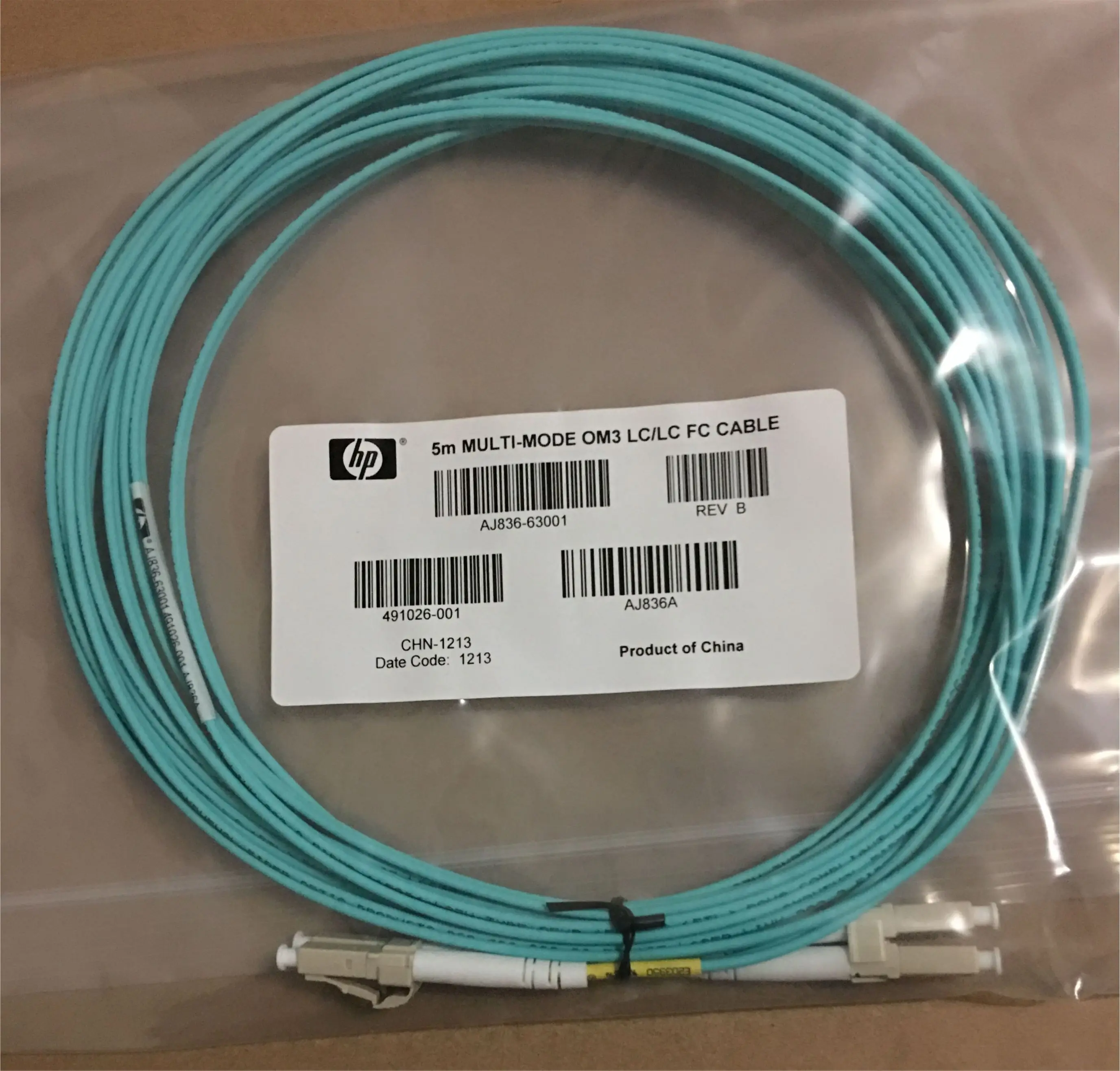 AJ836A AJ836-63001 491026-001 5m Multi-mode OM3 LC-LC FC кабель | Компьютеры и офис