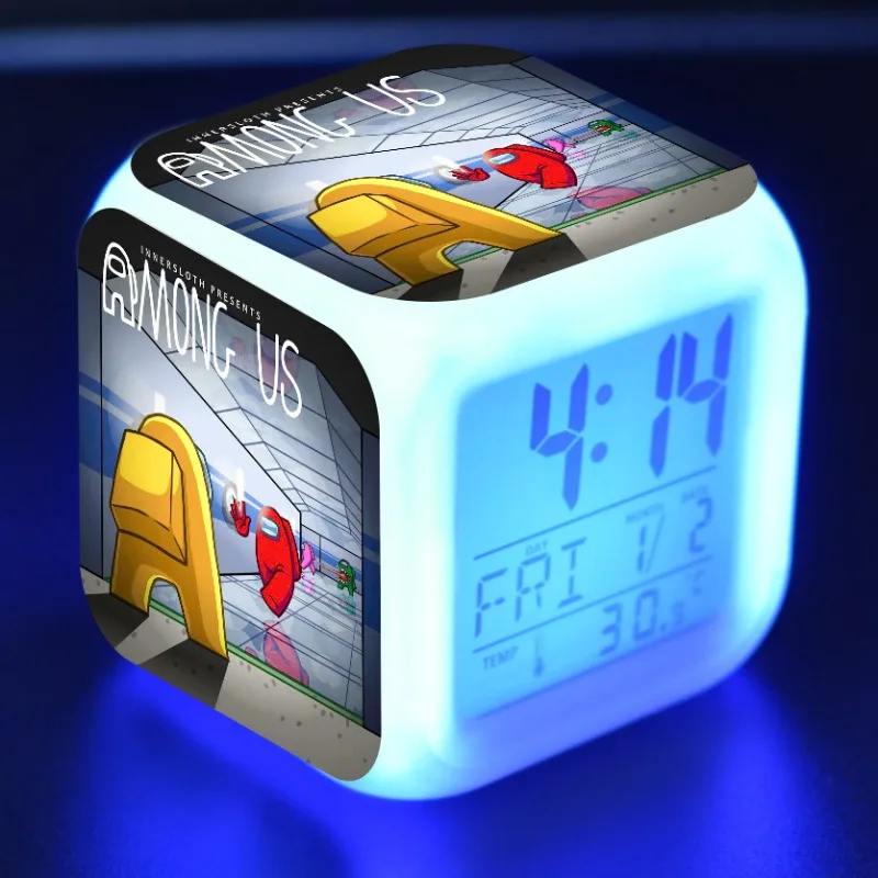 Лидер продаж среди нас игрушечная фигурка модель СВЕТОДИОДНЫЙ цветной сенсорный