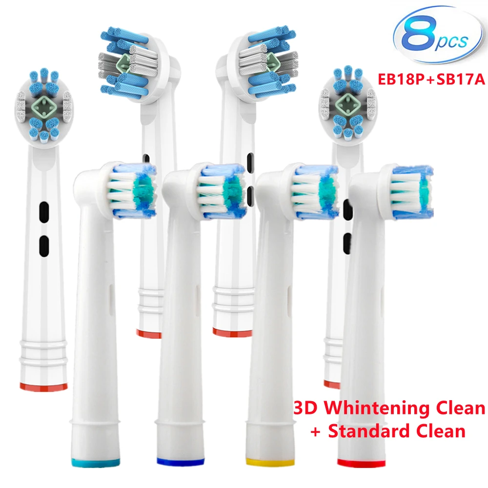 

8 шт., насадки для зубной щётки Oral B