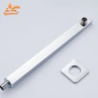 Держатель для душа Suguword, настенный, хромированный, никелевый, золотой, черный