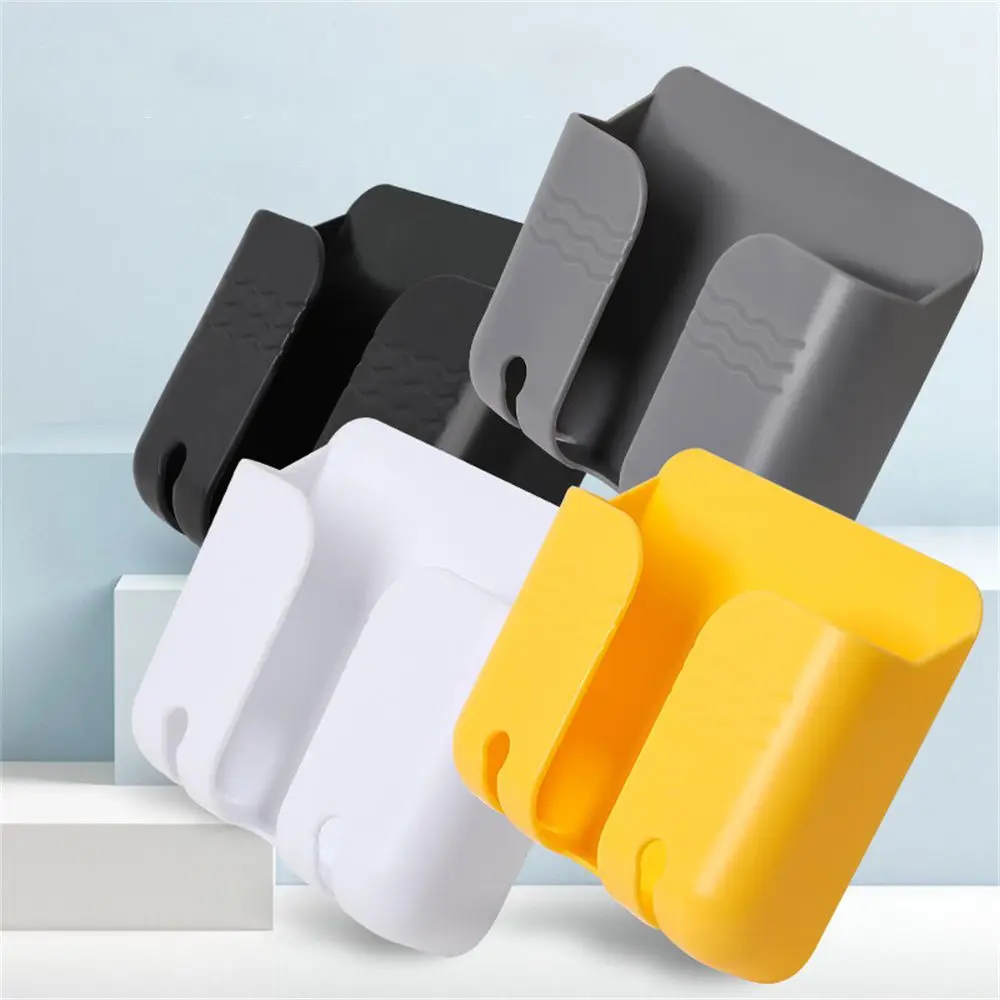 

Plug Air Conditioner Box Charging Stand Wall Mounted Organizer Mobile Phone Holder Remote Control Storage Storage Box