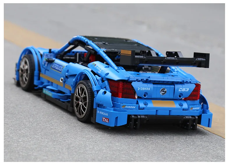 Yeshin 20005 DHL Technic автомобиль совместим с MOC-6687 AMG комплект гоночных автомобилей строительные блоки кирпичи приложение RC модель автомобиля детская игрушка
