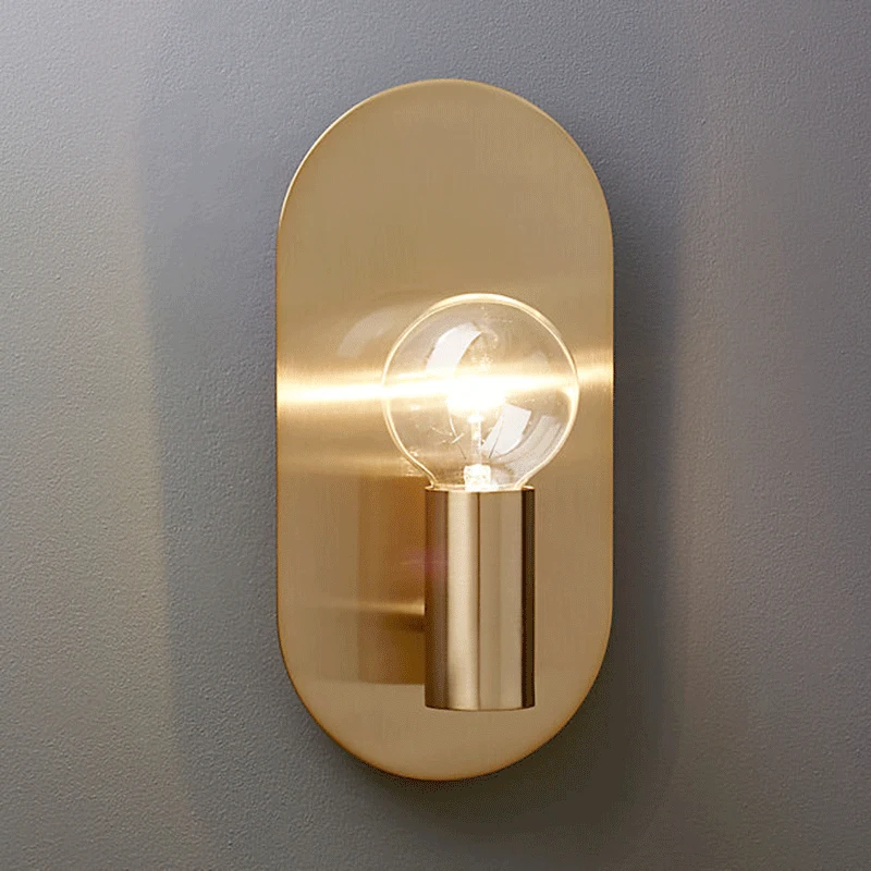 

Modern Gold Copper Wall Lamps Led Wall Lights for Home Decor Bedroom Bathroom Light Fixtures Living Room Sconce Industrial Lamp