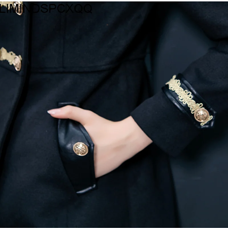 

Women Autumn Winter Jacket Vintage Double Breasted Trench Coat Female Elegant Military Lady Abrigo Mujer Outwear Streetwear Traf