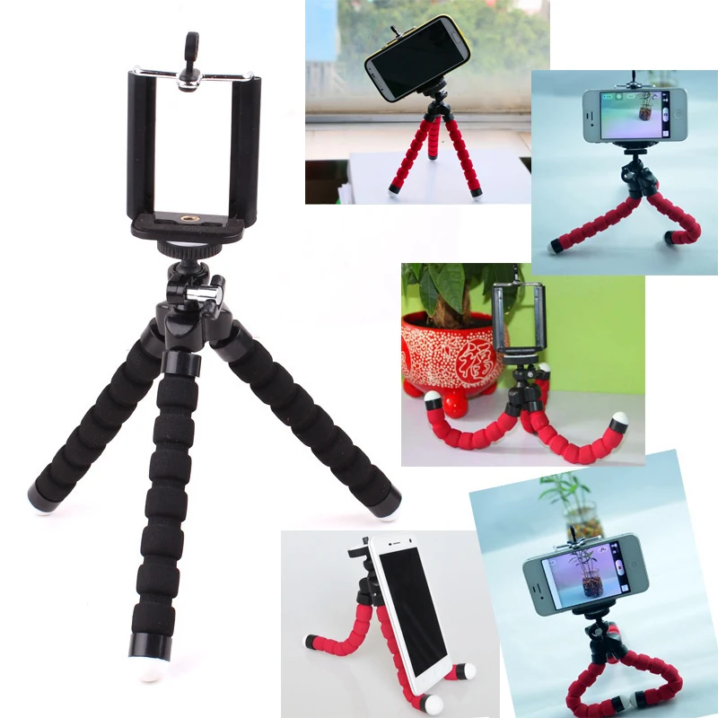Гибкая мини-подставка для штатива для Gopro Hero Session Gitup Thieye Xiaomi Yi Lite SJcam аксессуары для смартфона