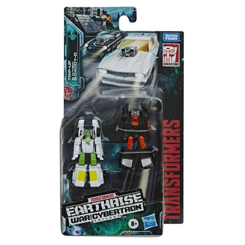 

NEW Hasbro Transformers Toys Generations War for Cybertron Earthrise Micromaster WFC-E3 Hot Rod Patrol 2-Pack 4cm PVC E7149