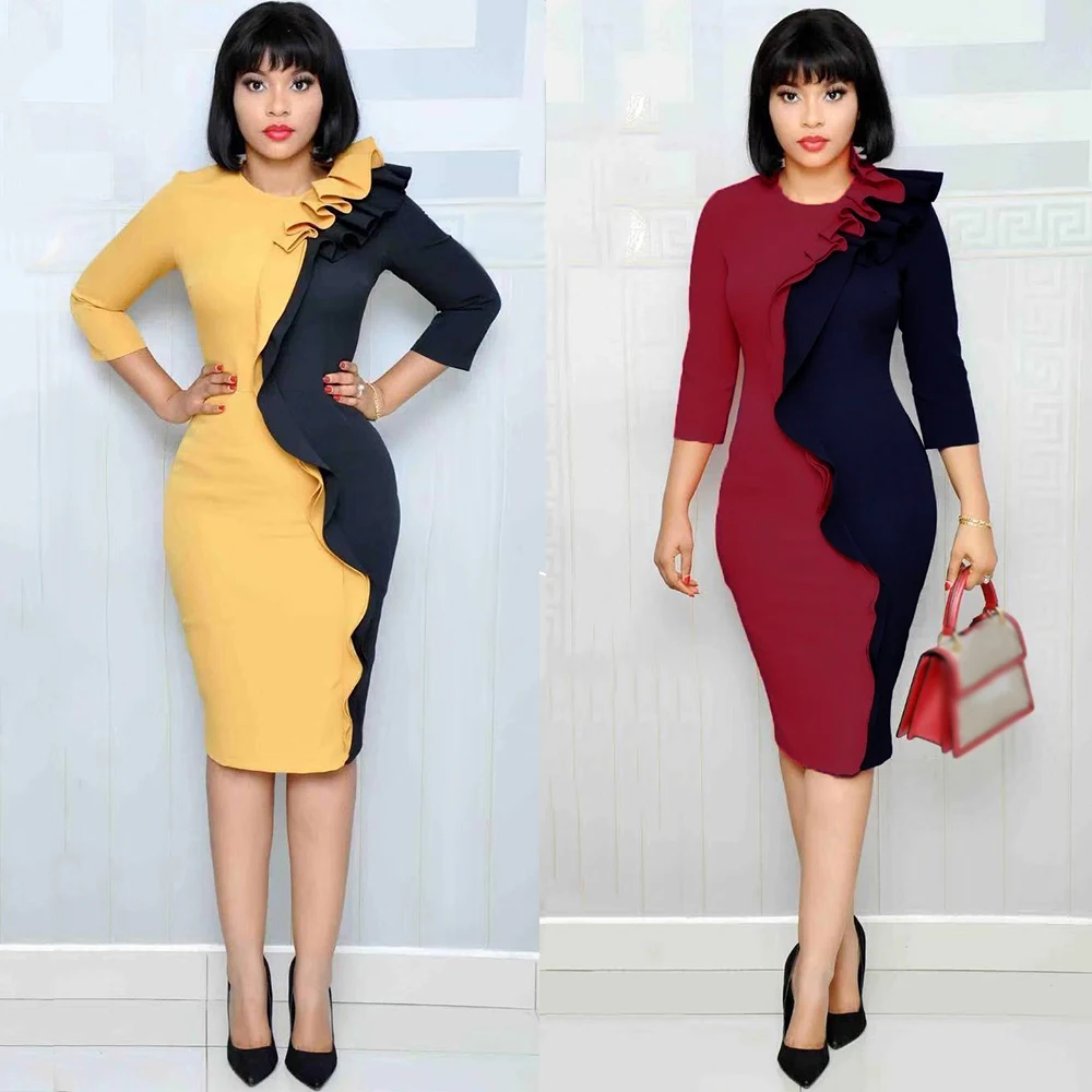 Комплект из обуви в африканском стиле платья для женщин 2021 новый комплект