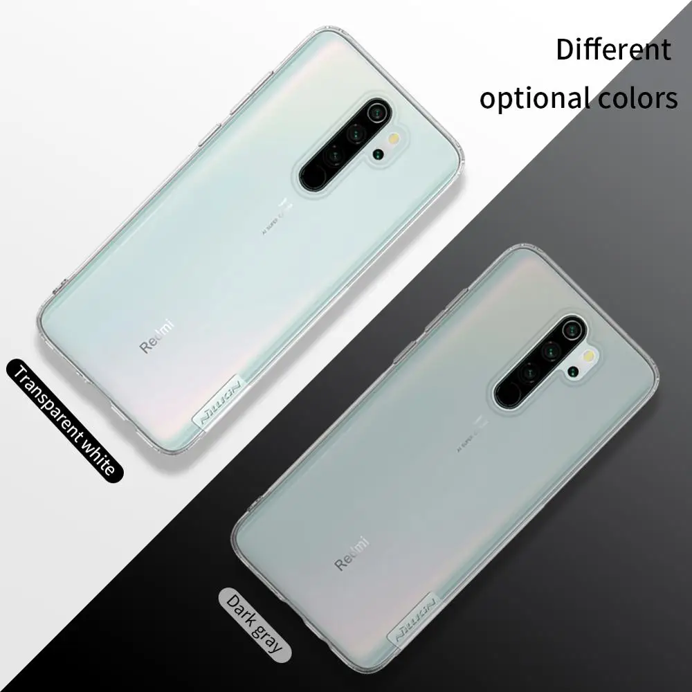 Чехол из ТПУ для Xiaomi Redmi Note 10 Pro NILLKIN Nature прозрачный силиконовый мягкий чехол