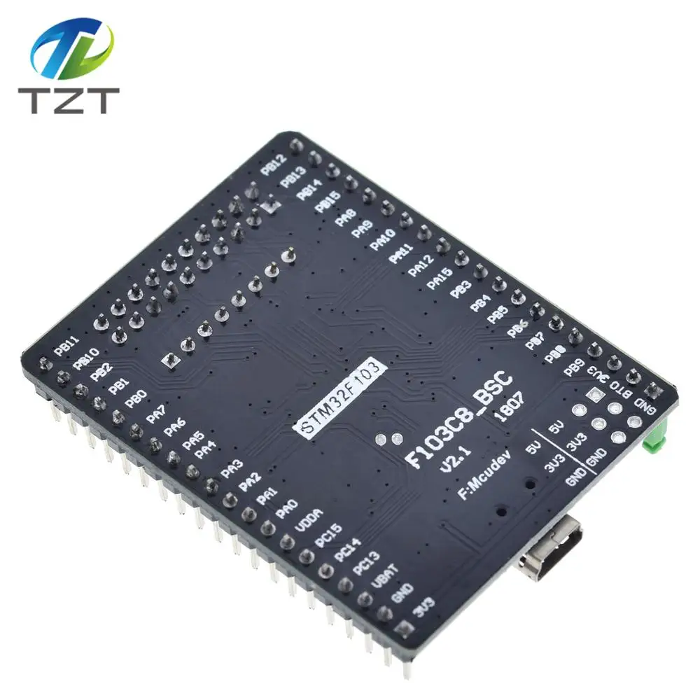 Системная плата TZT STM STM32F103C8T6 stm32f103 stm32f1 STM32 обучающая оценочный комплект макетная