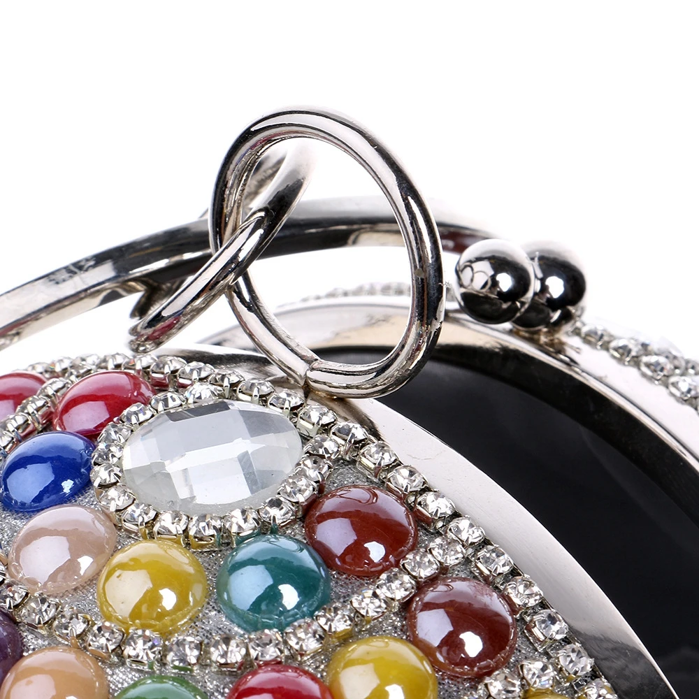 

Explosive Ladies Dinner Bag, Diamond-studded European And American Fashion Spherical Banquet Bag, Dress Hand Bag