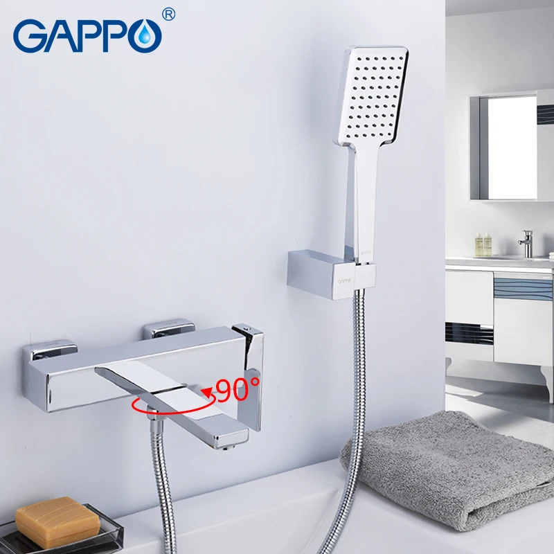 Смеситель для душа GAPPO смеситель раковины в ванной комнате настенный воды