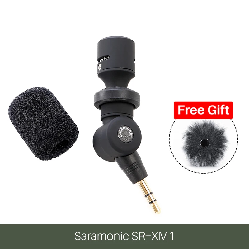 Saramonic SR-XM1 Saramonic SR-XM1 3,5 мм беспроводной микрофон GoPro Vlog видео микрофон для GoPro Hero 7 6 5 DSLR камер DJI Osmo Action Osmo Карманный - Цвет: Saramonic SR-XM1