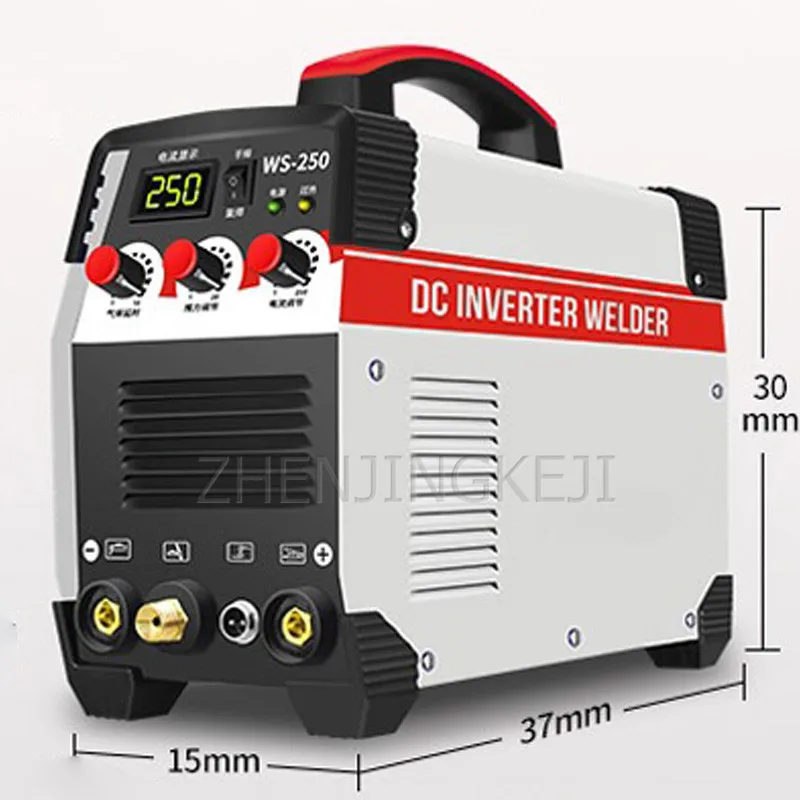 Electric Welding Machine Inverter Direct Current 220V Argon Arc 10-250 Stepless Adjustment 7500W | Инструменты